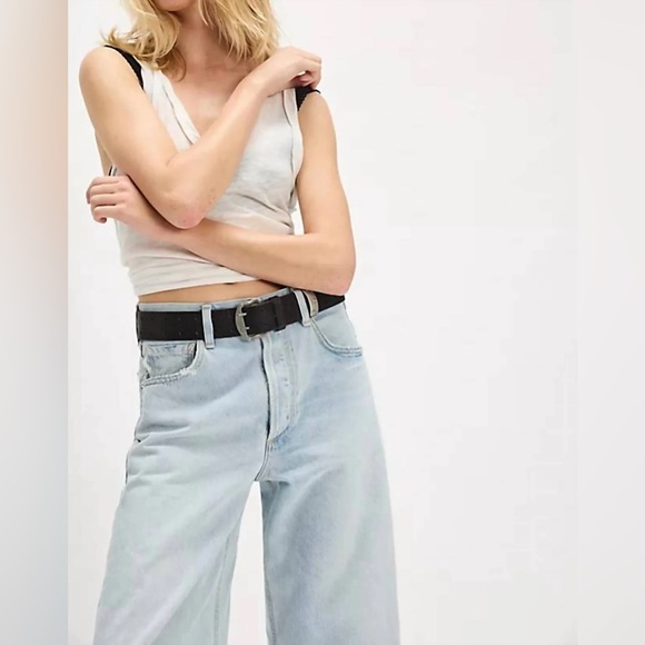 Brand New With All Tags Citizens of Humanity Ayla Raw Hem Crop Jeans. Size 28. - Picture 3 of 10